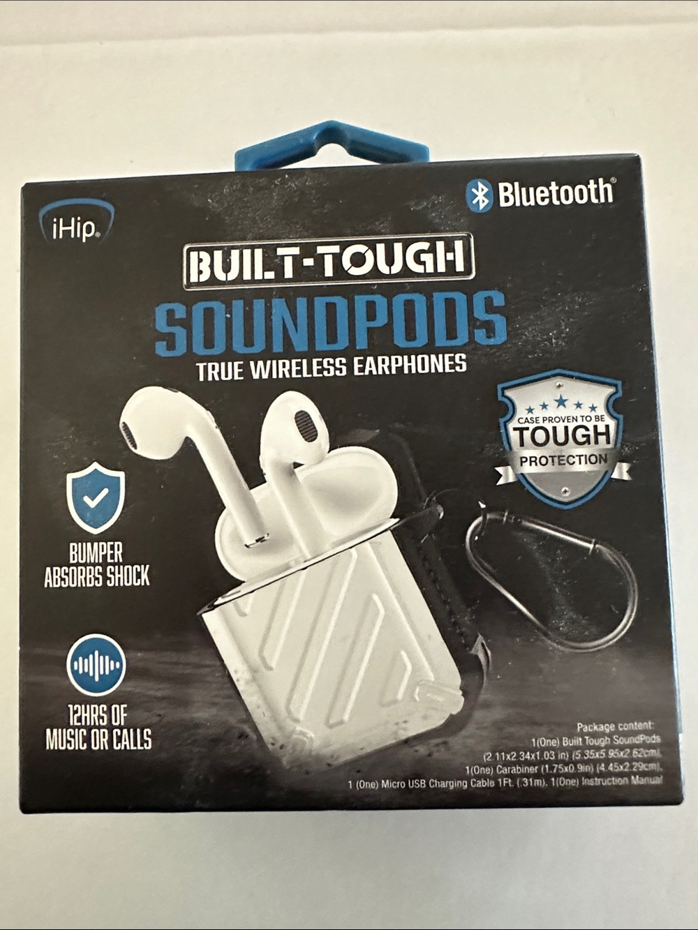 h.i.p. SoundPods True Wireless Earphones - White